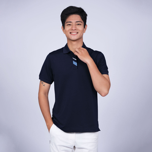 เสื้อโปโลผู้ชายแห้งเร็วเสื้อโปโลกอล์ฟผ้าโพลีเอสเตอร์ระบายอากาศ - Product Image 1