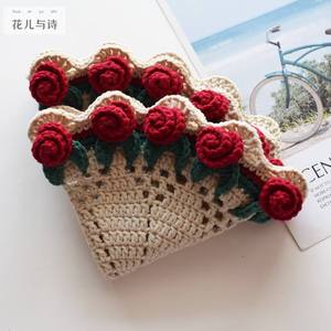 Posavasos de Tulipán Amigurumi Floral Tejido a Mano, Aislante, Regalo de Navidad y Boda, Mantel Creativo, Cojín para Bebidas - Product Image 4