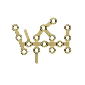 <b>Titanium</b> AO Type Locking Calcaneal <b>Plate</b> 3.5mm Size In Description Pack Of 10 Ce Approved - Product Image 3