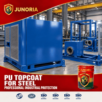 Cat Urethane Akrilik Cair untuk Pelapisan Baja Industri 2K Kilap Tinggi Keras untuk Pelapisan Pelindung Logam Dapat Disesuaikan