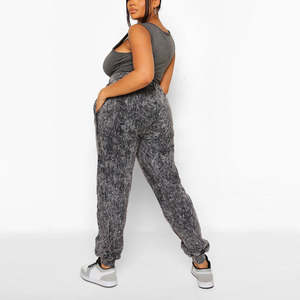 Loose Fit Mujer Streetwear Pantalones holgados Pierna ancha Cintura alta Pantalones de moda casuales Traje - Product Image 5