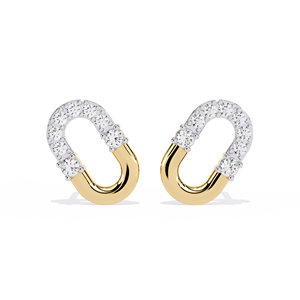 Bijoux pour femmes fins jaune blanc or Rose 925 argent Sterling naturel VVS diamant boucles d'oreilles de mariée IGI mariages anniversaires - Product Image 1