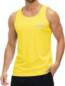 Chaleco sin Mangas de Alta Calidad con Logotipo Personalizado, Camiseta Deportiva de Algodón, Transpirable, de Secado Rápido, Estilo Inglés de BD - Product Image 6