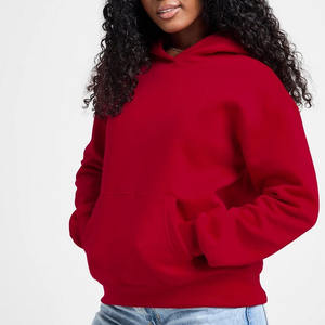 Hot Selling <b>Red</b> Womens Sportswear Loose Pullover <b>Hoodie</b> Warm Fleece Anti-Wrinkle Breathable Woman's <b>Hoodie</b> Gym Streetwear <b>Hoodie</b> - Product Image 1