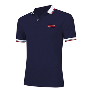 Camisa personalizada para hombres Polos transpirables ligeros al aire libre 100% algodón Polos para hombres a la venta a buen precio - Product Image 2