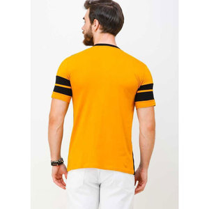 Vente en gros de t-shirts à col rond personnalisés pour hommes tissu de bonne qualité avec prix d'impression de mode - Product Image 2