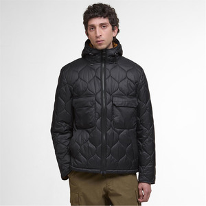 Blouson d'hiver léger pour homme en duvet noir chaud à bulles, coupe-vent, résistant, fabricant de vestes d'hiver - Product Image 3