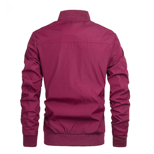 แจ็คเก็ตบอมเบอร์สำหรับผู้ชายเสื้อแจ็คเก็ตบอมเบอร์ระบายอากาศได้ดี - Product Image 3