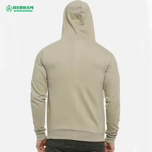 Nouveau sweat à capuche unisexe 100 % coton coupe classique avec fermeture éclair, molleton épais/éponge française, séchage rapide et respirant, hiver - Product Image 2