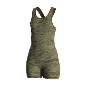 Body sculptant sans manches pour femme, personnalisable en gros, avec contrôle du ventre, dos nageur et col licou - Product Image 4