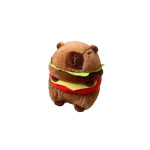 Peluche Capibara da 7 Pollici con Pancia a Forma di Hamburger, Mini Figura per Bambini di 4-6 Anni - Product Image 2