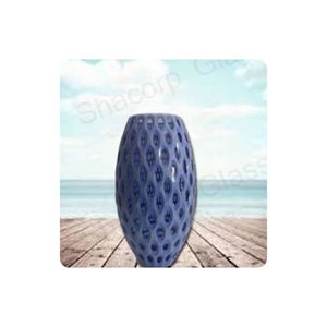Office and Hotel Use <b>Clear</b> Glass <b>Vase</b> Decorative Glass <b>Vase</b> - Product Image 6