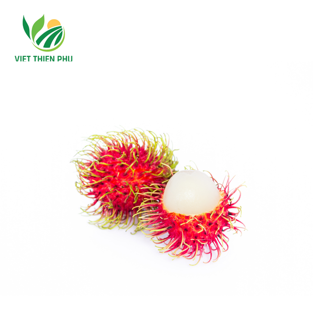 High Quality Organic Rambutan Fresh Sweet Natural Flavor IQF Frozen Fruit Bulk New Season Preserved Water Vietnam Vacuum Pack