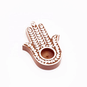 ที่ใส่ไม้ทีไลท์แบบใช้มือหมุน Hamsa ดีไซน์ใหม่สำหรับตกแต่งบ้านที่ทำด้วยมือจากเวียดนาม - Product Image 2