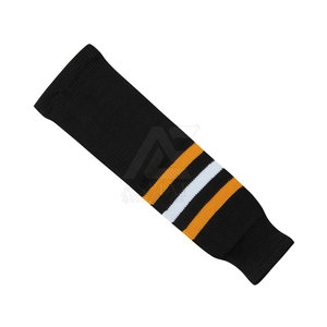 Calcetines de Hockey sobre Hielo Duraderos, Ligeros y de Secado Rápido, Tejido Elástico, Costuras Reforzadas, Diseño Personalizable con Logotipo, 100% Poliéster - Product Image 6