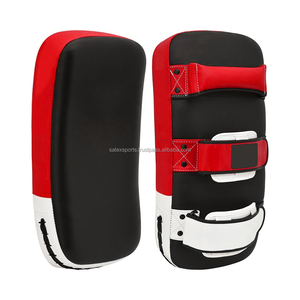 New Model Custom Printed High Boxing Kick Shield Genuine Leather PU Professional Training MMA Kick <b>Pad</b> <b>Muay</b> <b>Thai</b> Fighting Boxing - Product Image 1