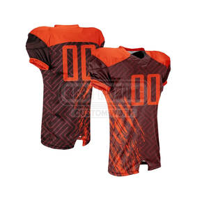 Kit completo de fútbol americano con Jersey y pantalones personalizables para uso en partidos Uniforme de fútbol americano personalizado - Product Image 3