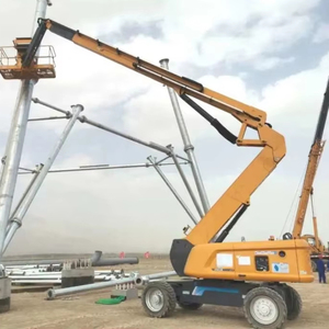 Elevadores de plataforma de trabajo aéreo de tijera manual diésel nuevos 10,1 m a - Product Image 6