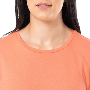 <b>Women</b>’s Everyday Wear T-Shirt Soft Touch Cotton Crewneck Tee Private Label Ready - Product Image 3