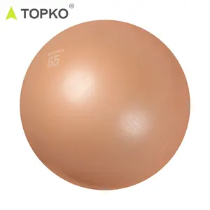 TOPKO كرة التمرين كرسي للحمل و العلاج الطبيعي تجريب اللياقة البدنية معدات رياضية للمنزل 65 سنتيمتر التوازن الكرة PVC كرة يوجا