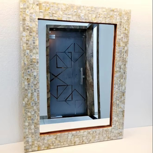 AALIYAN IMPEX Miroir mural rectangulaire classique pour la décoration intérieure, design moderne avec incrustation de nacre pour la chambre à coucher - Product Image 5