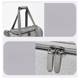 Bolsa de Transporte para Mascotas con Laterales Suaves, Ventana de Malla Gris de Nailon, Cierre de Cremallera, para Gatos de hasta 10 kg - Product Image 3