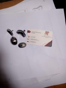 Escudo ocular láser NOMI BROTHERS Acero inoxidable - Product Image 2