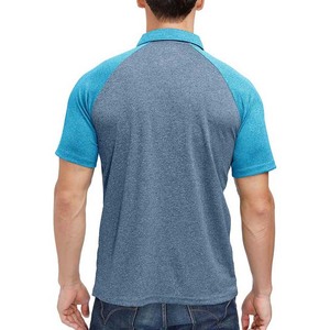 Haute qualité haute rue Style coton polos vêtements pour hommes grande taille décontracté contraste couleur hommes polos à manches courtes - Product Image 3