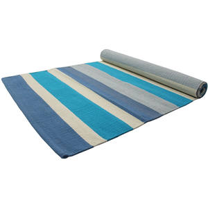 Premium Cotton Yoga Rug <b>Mat</b> with Eco-Friendly Non-Slip Surface for Daily Fitness Practice and Yoga Sessions - Product Image 5