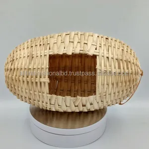 Top Notch Qualidade Exportável Sustentável & Eco-friendly Pendurado Grama De Bambu Ninho De Aves 100% puro artesanal De Bangladesh