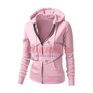 เสื้อฮู้ดดี้ผู้หญิงมาใหม่สำหรับฤดูหนาว มีหลายสี ระบายอากาศได้ดี สวมใส่สบาย กันน้ำ ผ้าฝ้าย 100% ทันสมัย มีสไตล์ ราคาขายส่ง - Product Image 3