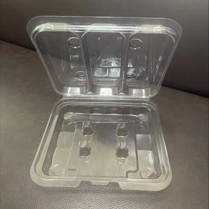 Cajas de Plástico PP de Alta Calidad para Alimentos, Desechables, con Logotipo Personalizado, Vietnam, 300x280x70mm, para Uso Alimentario - Product Image 1