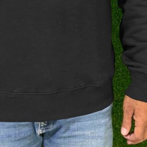 Sudaderas con Cremallera para Hombre, 100% Algodón, Cuello Redondo, Ropa de Invierno, Diseño Bordado, Logotipo Multicolor, Impresión Digital OEM, Venta al Por Mayor - Product Image 4