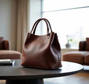 Vintage-Inspired <b>Women's</b> Leather Bucket <b>Bag</b> with Interior Pockets Casual Wear <b>Messenger</b> <b>Bag</b> Distressed Latest Style - Product Image 6