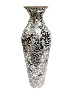 Elegante MESA DE BODA, Metal decorativo de jarrón, maceta para plantas de interior, Color plateado para flores, decoración para el hogar y la sala de estar - Product Image 4