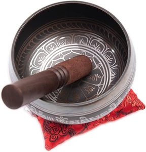 Suministros a granel Cuencos para cantar Latón de calidad para ejercicio de meditación Cuenco de utensilios de cocina Cuenco de canto tibetano de forma múltiple - Product Image 6