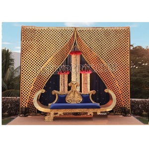 Marvelous Moroccan Stage <b>Arch</b> for Outdoor Wedding Trendy Wedding Decoration Metal <b>Gate</b> Frame Wedding Stage <b>Gate</b> Frame for Decor - Product Image 1