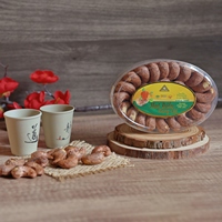 Nueces de Anacardo Tostadas Premium de Vietnam W180 163g, Caja de Regalo Ovalada, Certificación ISO, Sabor Cremoso y Salado, Marca Dong Phu, 12 Meses de Caducidad