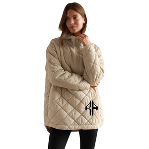 ATLANTIC Nouvelle vente Veste d'hiver 100% polyester de haute qualité respirant imprimé fermeture éclair Veste bouffante Service ODM - Product Image 1