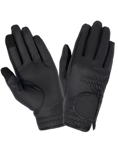Gants d'équitation équestres professionnels gants d'équitation personnalisés en cuir synthétique pour hommes 2024 conception personnalisée - Product Image 5