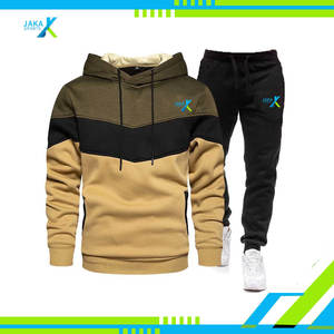 Ensemble de survêtement pour homme, automne, brodé, sweat-shirt et pantalon, deux pièces, ensemble de sport, vêtements de sport décontractés - Product Image 5