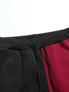 Pantalones de chándal informales de lona para hombre con logotipo personalizado, talla grande, cintura media, rectos 2025 - Product Image 4