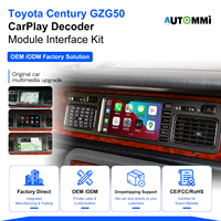 Kabelloses Apple CarPlay Android Auto Interface-Modul-Kit für Toyota Century GZG50 OEM-Bildschirm-Upgrade