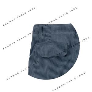 Pantalones de trabajo personalizados de algodón 100% para hombre, pantalones cortos informales finos para primavera y otoño, técnica bordada, cintura elástica, directo del fabricante - Product Image 3
