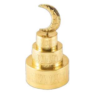 Maravilloso Diseño de Mezquita en Minaretes de Cobre Martillado con Meenar Islámico de Calidad Superior en Venta para Decoración de Ramadán - Product Image 5