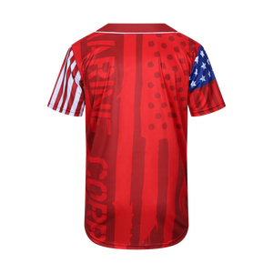 Wholesale OEM Sublimation Plain-Blank Baseball Jersey T <b>Shirt</b> Custom High Quality <b>Men</b> Baseball Jerseys For Sale - Product Image 2