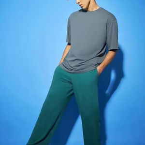 High Quality Men Luxury Heavy 100% Cotton Thick Oversize <b>T</b> <b>Shirt</b> Blank Mock Neck Heavyweight Oversized <b>Boxy</b> <b>T</b>-<b>Shirt</b> for Men - Product Image 6