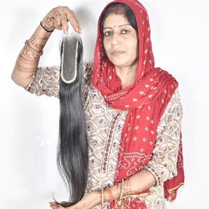 <b>Cheap</b> 2x6 HD Lace Closure Straight Human Hair Natural Black Grade Indian Remy Raw Hair <b>Wig</b> Extensions Wholesale Supply - Product Image 3