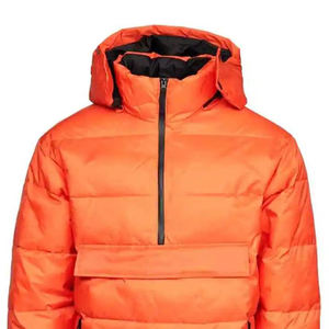 Chaqueta cortavientos OEM para hombre 2023, chaqueta acolchada pesada, transpirable, cara gruesa, empaquetable, prendas de vestir del Norte para invierno, ropa informal de talla grande - Product Image 5