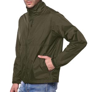 Vente en gros Logo personnalisé Veste coupe-vent en nylon souple pour hommes Veste coupe-vent offre spéciale Nouvelle arrivée Veste coupe-vent - Product Image 3